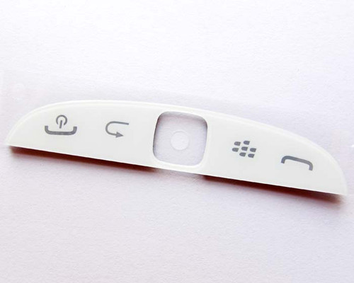 BlackBerry Torch 9810 End Send Menu Power Key Keypad -White from www.parts4repair.com