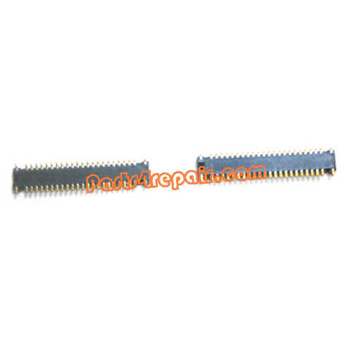 LCD Screen FPC Connector for Samsung Galaxy Note II N7100 from www.parts4repair.com