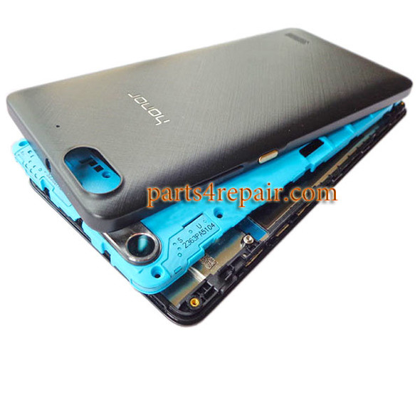 Full Housing Cover with Side Keys for Huawei Honor 4C -Black
