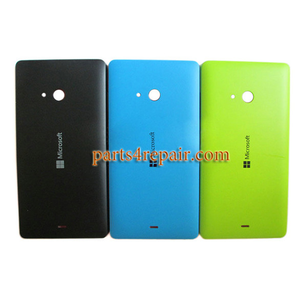 Back Cover with Side Keys for Microsoft Lumia 540 Dual SIM -Yellow