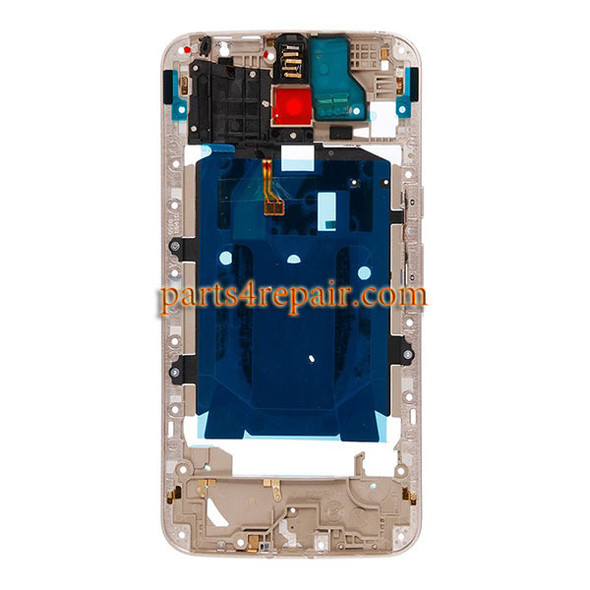 Middle Housing Cover for Motorola Moto X Style XT1572 XT1575 -Gold