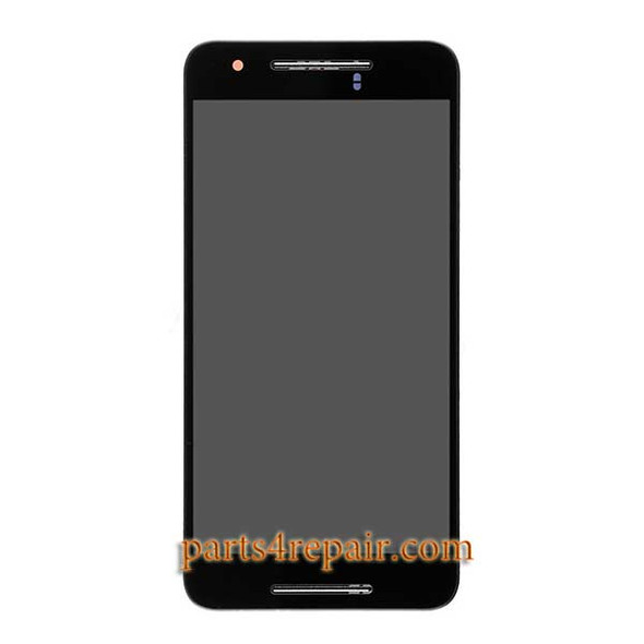 Complete Screen Assembly with Bezel for Huawei Nexus 6P -Black