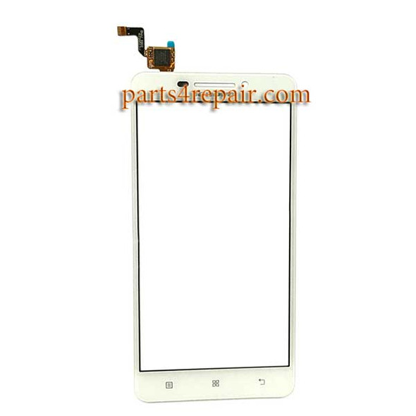 Touch Screen Digitizer for Lenovo A5000 - White