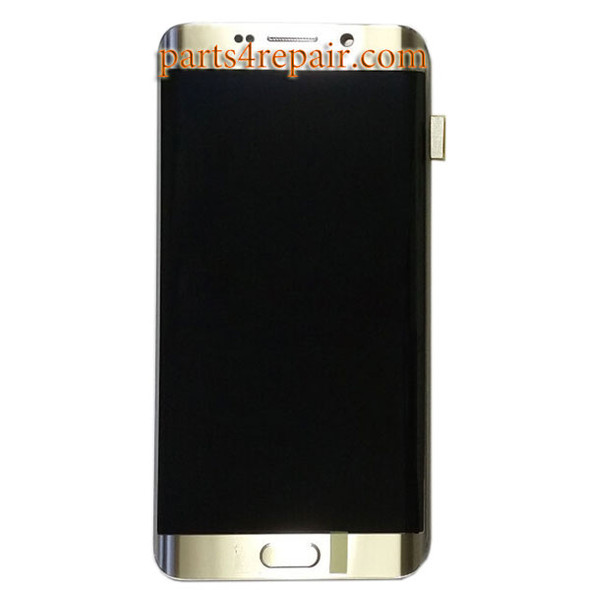 LCD Screen and Touch Screen Assembly with Frame for Samsung Galaxy S6 Edge +