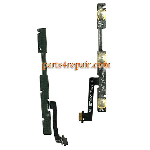 Side Key Flex Cable for Asus ZenPad 8.0 Z380KL from www.parts4repair.com