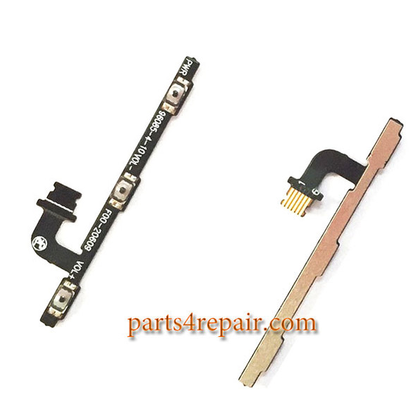 Side Key Flex Cable for Meizu M3 Note  from www.parts4repair.com