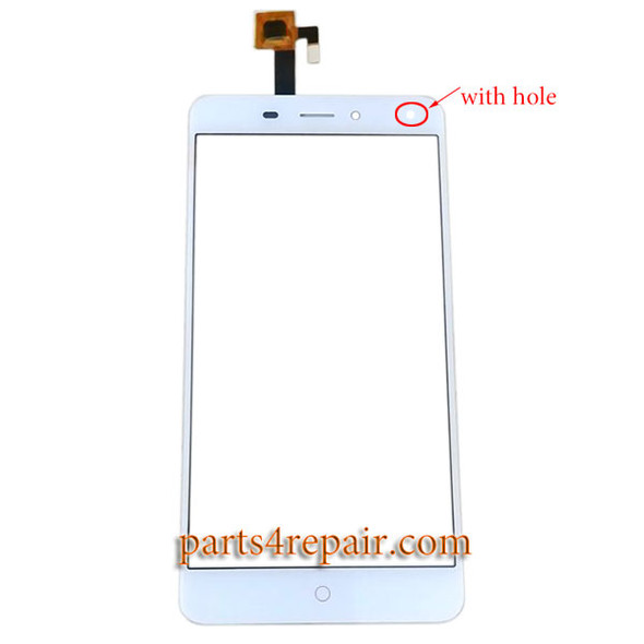 Touch Screen Digitizer with Hole for ZTE Nubia N1 NX541J from www.parts4repair.com