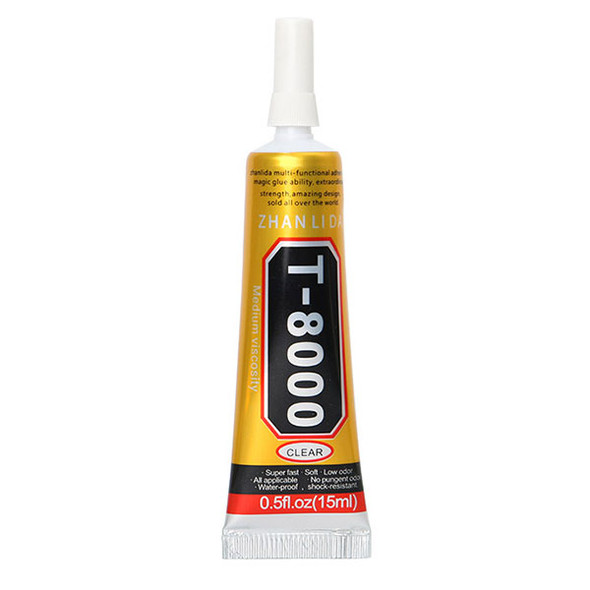 15ml T-8000 Epoxy Resin Multi Purpose Liquid Glue for Repairing Phone Screen Shell 15ml T-8000 Epoxy Resin Multi Purpose Liquid Glue for Repairing Phone Screen Shell