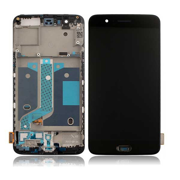 Complete Screen Assembly for Oneplus 5 from www.parts4repair.com