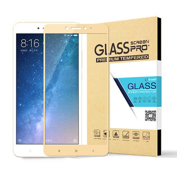 Full Cover Premium Tempered Glass Screen Protector for Xiaomi Mi Max 2