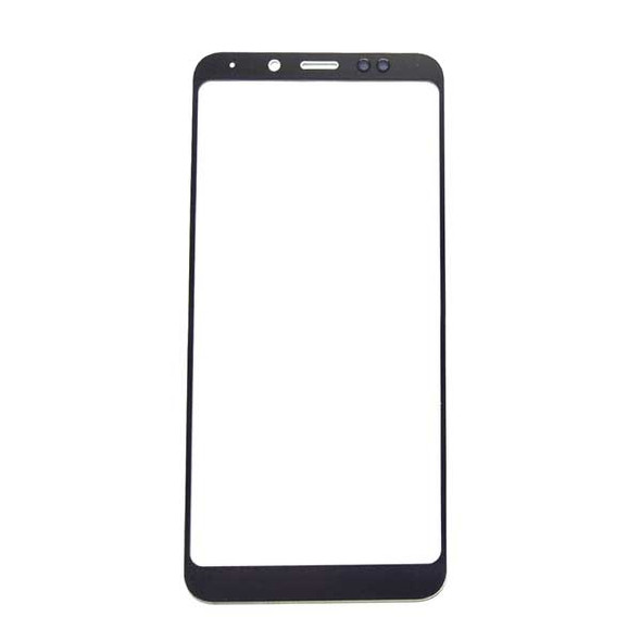 Front Glass for Xiaomi Redmi Note 5 (Redmi 5 Plus) -Black