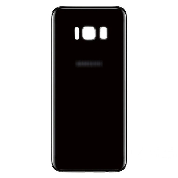 Back Glass Cover with Adhesive for Samsung Galaxy S8 All Versions -Black