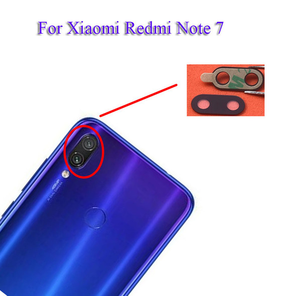 Xiaomi Redmi Note 7 Note7 Pro Camera Glass Lens with Adhesive | Parts4Repair.com