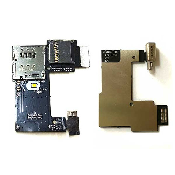 Single SIM Card Reader Flex Cable for Motorola Moto G2 | Parts4Repair.com