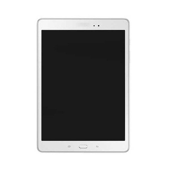 Samsung Galaxy Tab A 9.7 T550 LCD Screen Digitizer Assembly with Frame White | Parts4Repair.com