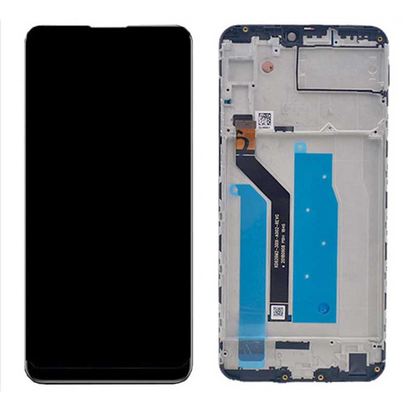 Asus Zenfone Max Plus M2 ZB634KL LCD Screen Digitizer Assembly with Frame Black | Parts4Repair.com