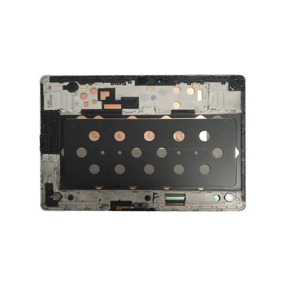 Purchase a new LCD Screen Digitizer Assembly with Frame for Samsung Galaxy Tab S 10.5 T800 Brone to replace your broken one.