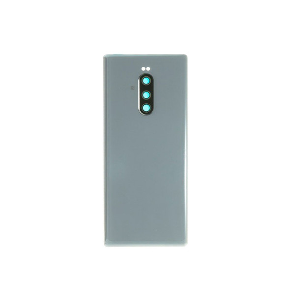 Sony Xperia 1 Back Glass Cover with Camera Lens Gray | Parts4Repair.com Sony Xperia 1 Back Glass Cover with Camera Lens Gray | Parts4Repair.com