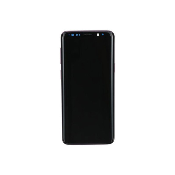 LCD Screen Digitizer Assembly with Frame for Samsung Galaxy S9 Purple | Parts4Repair.com