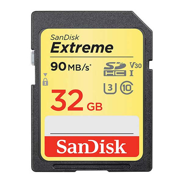 SanDisk 32GB SDHC Class 10 Memory Card (90M/S)