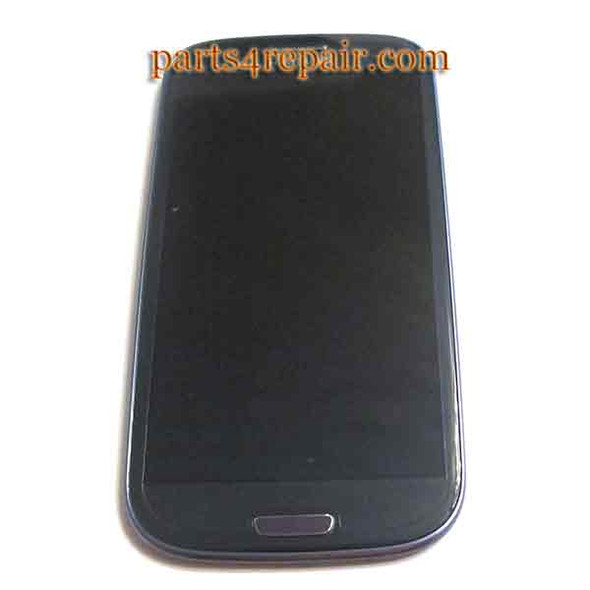 Samsung I9300 Galaxy S III Complete Screen Assembly with Bezel -Blue from www.parts4diy.com