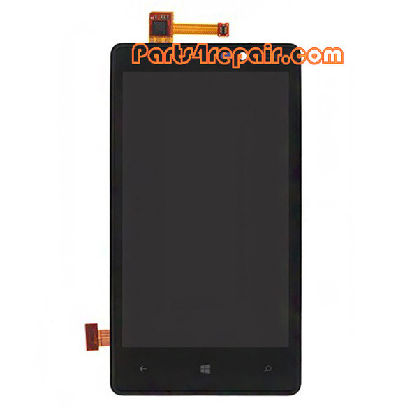 Complete Screen Assembly with Bezel for Nokia Lumia 820