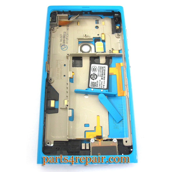 Nokia N9 Full Housing Cover Case -Blue from www.parts4repair.com