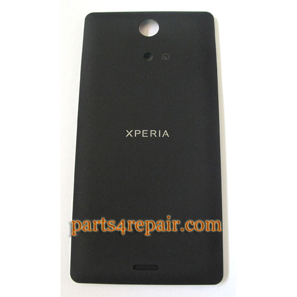 Back Cover for Sony Xperia ZR M36H -Black