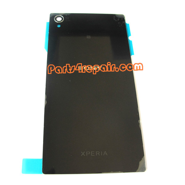 Generic Back Cover for Sony Xperia Z1 L39H -Black from www.parts4repair.com