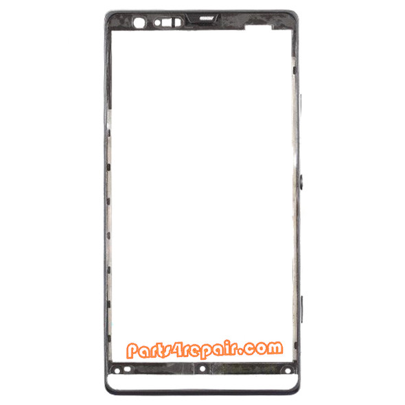 Front Bezel for Sony Xperia SP M35H -Black from www.parts4repair.com