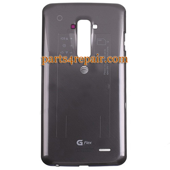 Back Cover for LG G Flex D950 (for AT&T) -Black from www.parts4repair.com