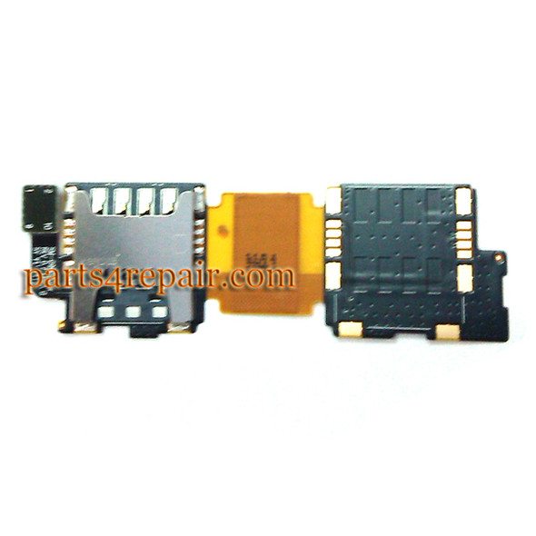 SIM Connector Flex Cable for Samsung Galaxy S5 G900F (for Europe) from www.parts4repair.com