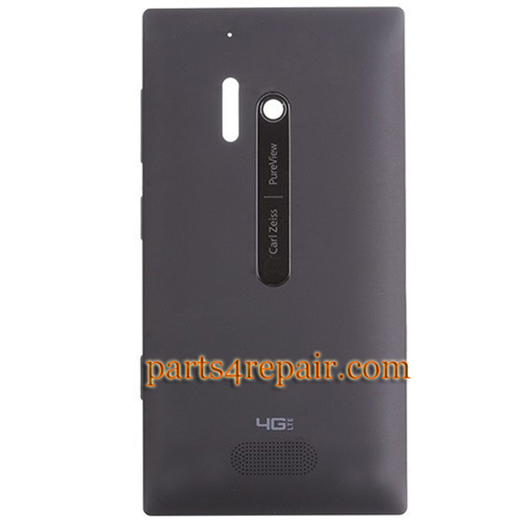 Back Housing Cover for Nokia Lumia 928 -Black from www.parts4repair.com
