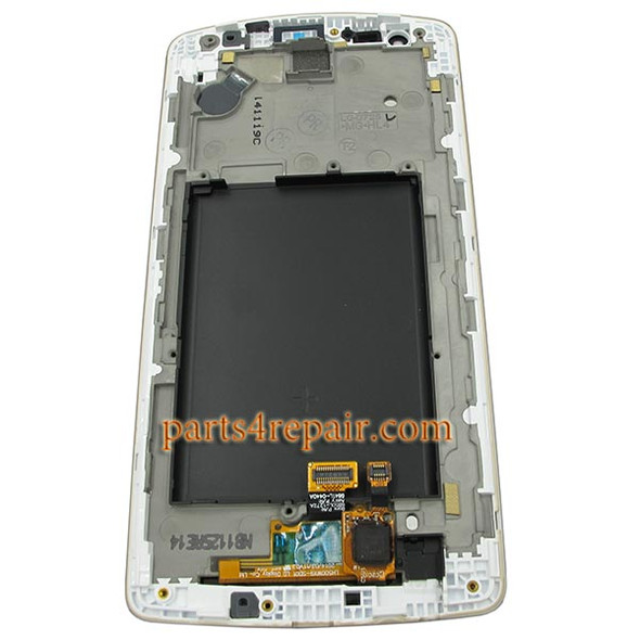 We can offer Complete Screen Assembly with Bezel for LG G3 S (G3 mini) -White