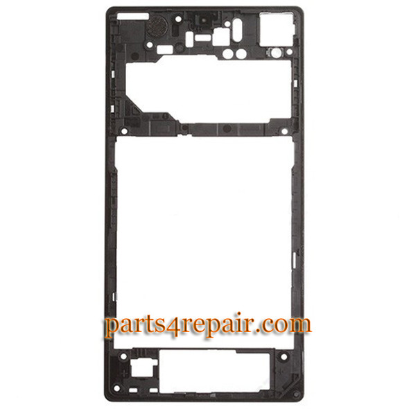 We can offer Rear Middle Cover for Sony Xperia Z1 L39H -Black