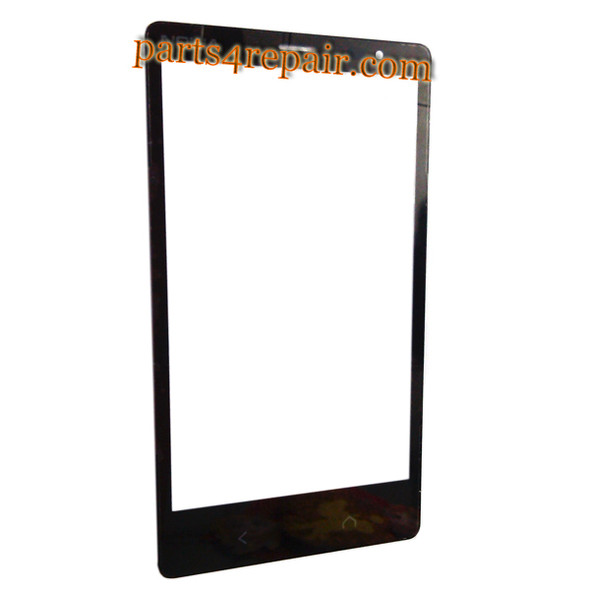 Front Glass OEM for Nokia X2 Dual SIM -Black from www.parts4repair.com