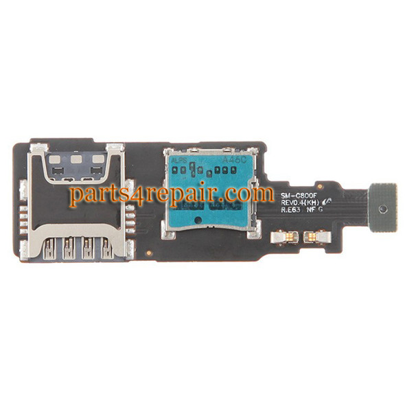 SIM Holder Flex Cable for Samsung Galaxy S5 mini G800F