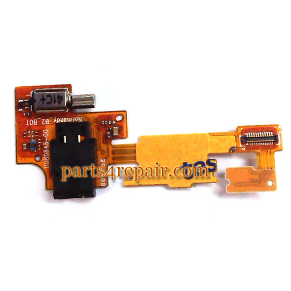 Earphone Jack Flex Cable for Nokia X from www.parts4repair.com