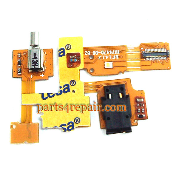 Earphone Jack Flex Cable for Nokia XL from www.parts4repair.com