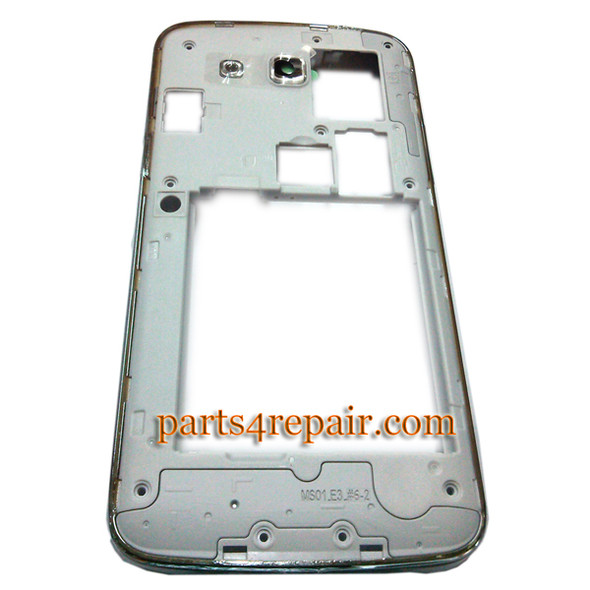 Middle Cover for Samsung Galaxy Grand 2 G7102 -White from www.parts4repair.com