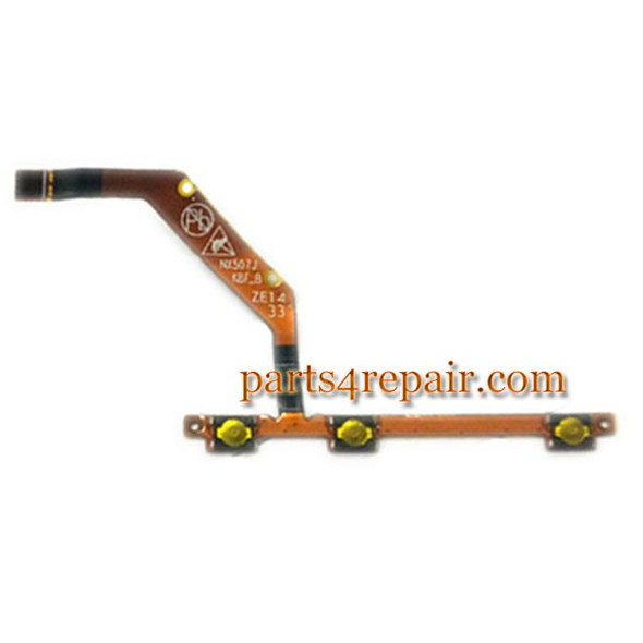 side key flex cable for ZTE Z7 mini NX507J from www.parts4repair.com