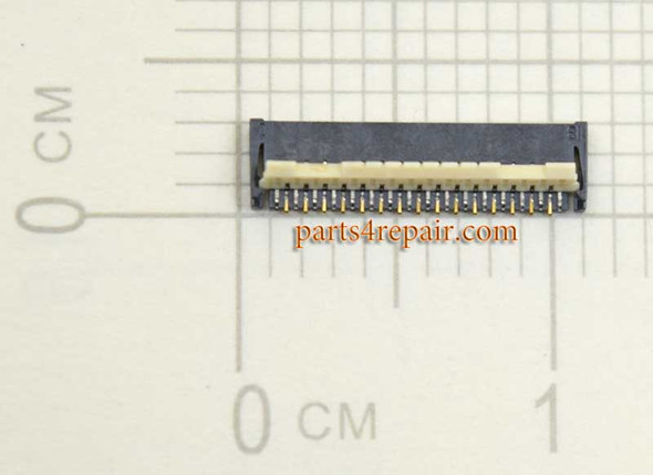31pin LCD Screen FPC Connector for HTC One M8 from www.parts4repair.com 31pin LCD Screen FPC Connector for HTC One M8 from www.parts4repair.com