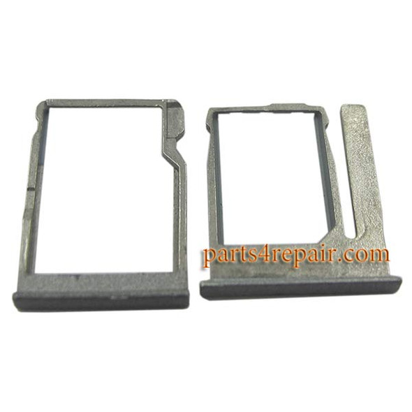 SIM Tray & TF Card Tray for HTC One miini 2 -Gray