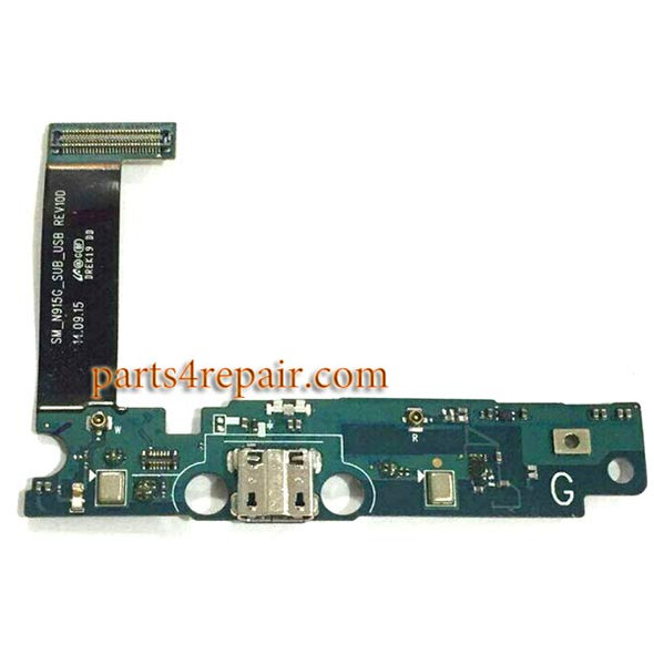 Dock Charging Flex Cable for Samsung Galaxy Note Edge N915G from www.parts4repair.com