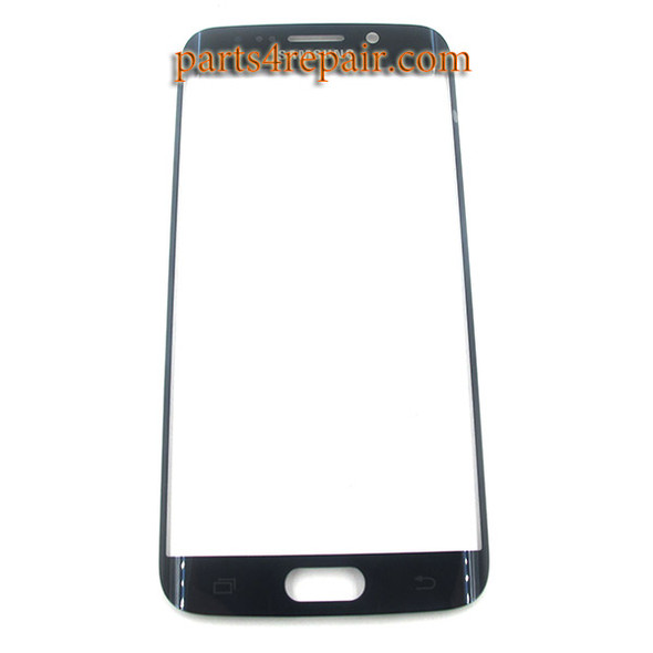 Front Glass for Samsung Galaxy S6 Edge G925 All Versions -Black Sapphire