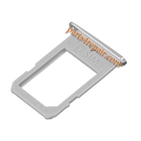 SIM Tray for Samsung Galaxy S6 Edge -White from www.parts4repair.com