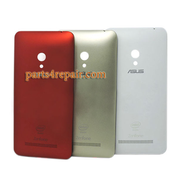 Back Cover with Side Keys for Asus Zenfone 5 A500KL -Red