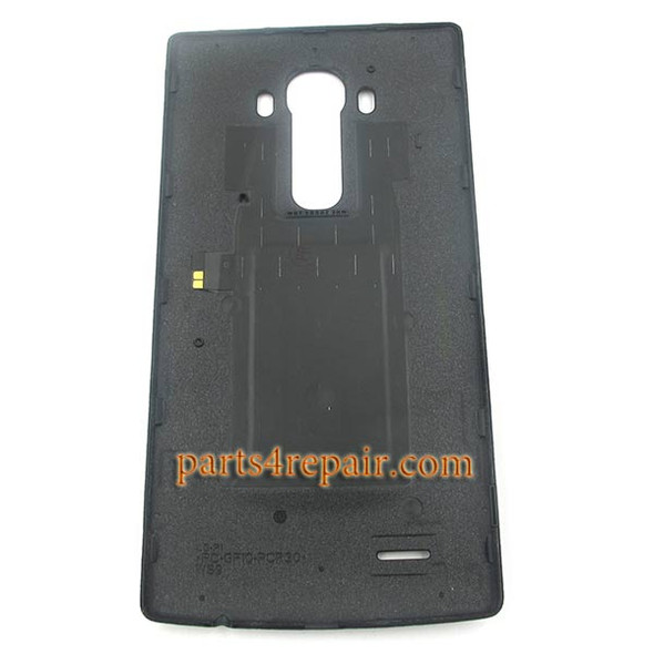 Back Cover with NFC for LG G4 -Leather Black