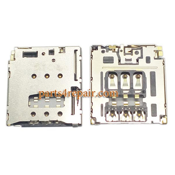 SIM Card Reader for Sony Xperia T3 from www.parts4repair.com