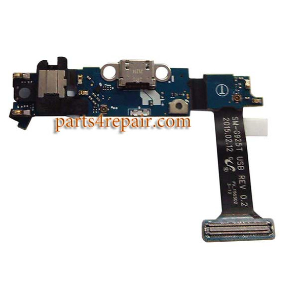 Dock Charging Flex Cable for Samsung Galaxy S6 Edge G925T from www.parts4repair.com